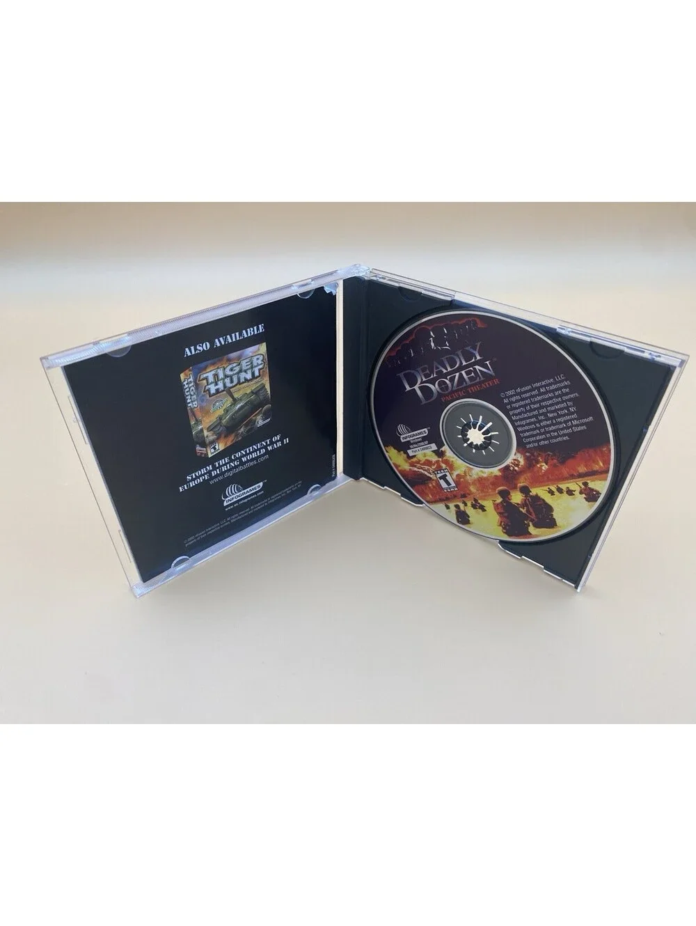 Deadly Dozen Pacific Theater PC Video Game - 2002 Infogrames